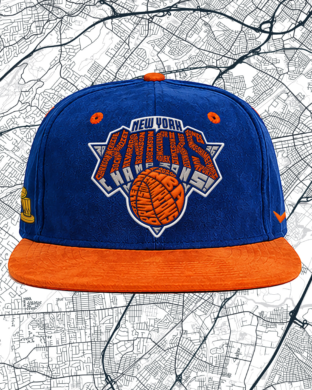 'Knicks in 5' Championship WordUPart Cap