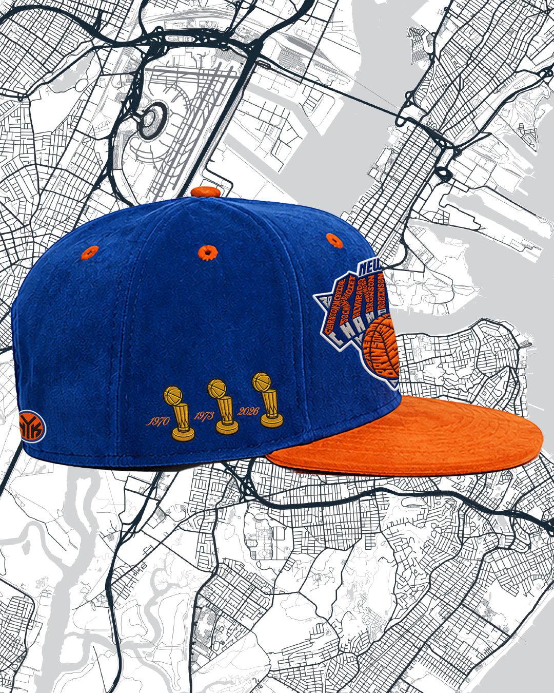 'Knicks in 5' Championship WordUPart Cap