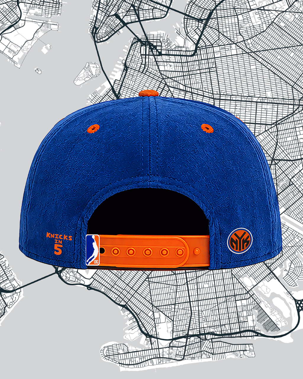 'Knicks in 5' Championship WordUPart Cap
