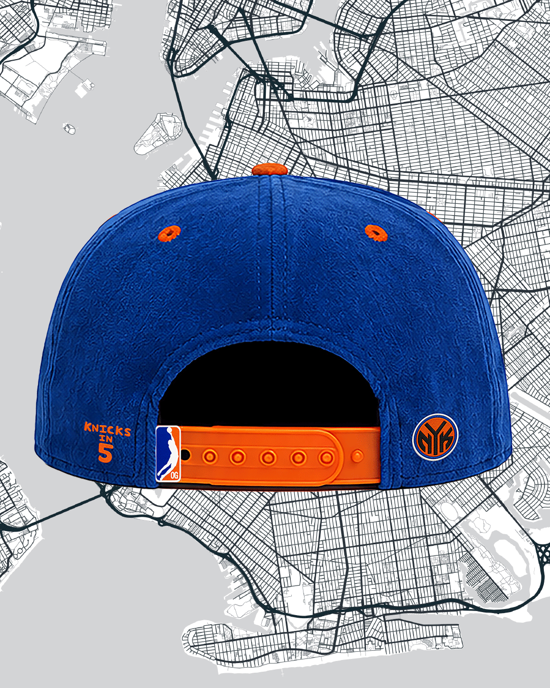 'Knicks in 5' Championship WordUPart Cap