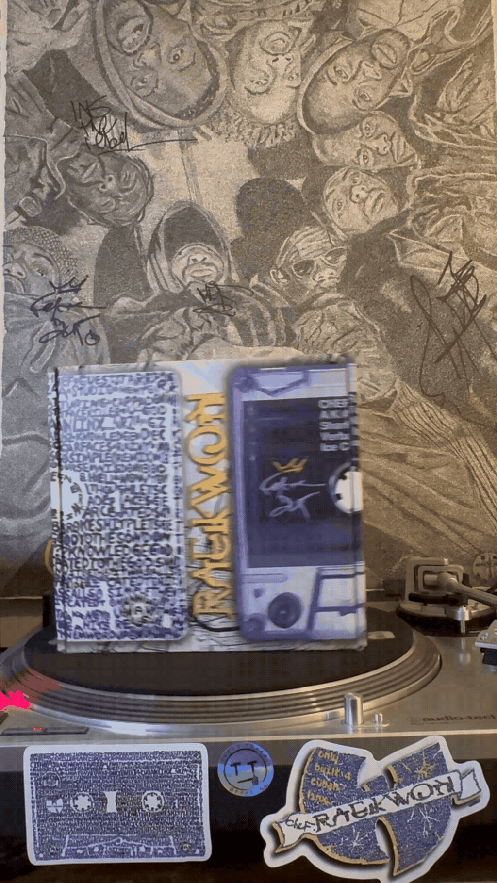 RAEKWON X TASTYTEARS PURPLE TAPE CROWN