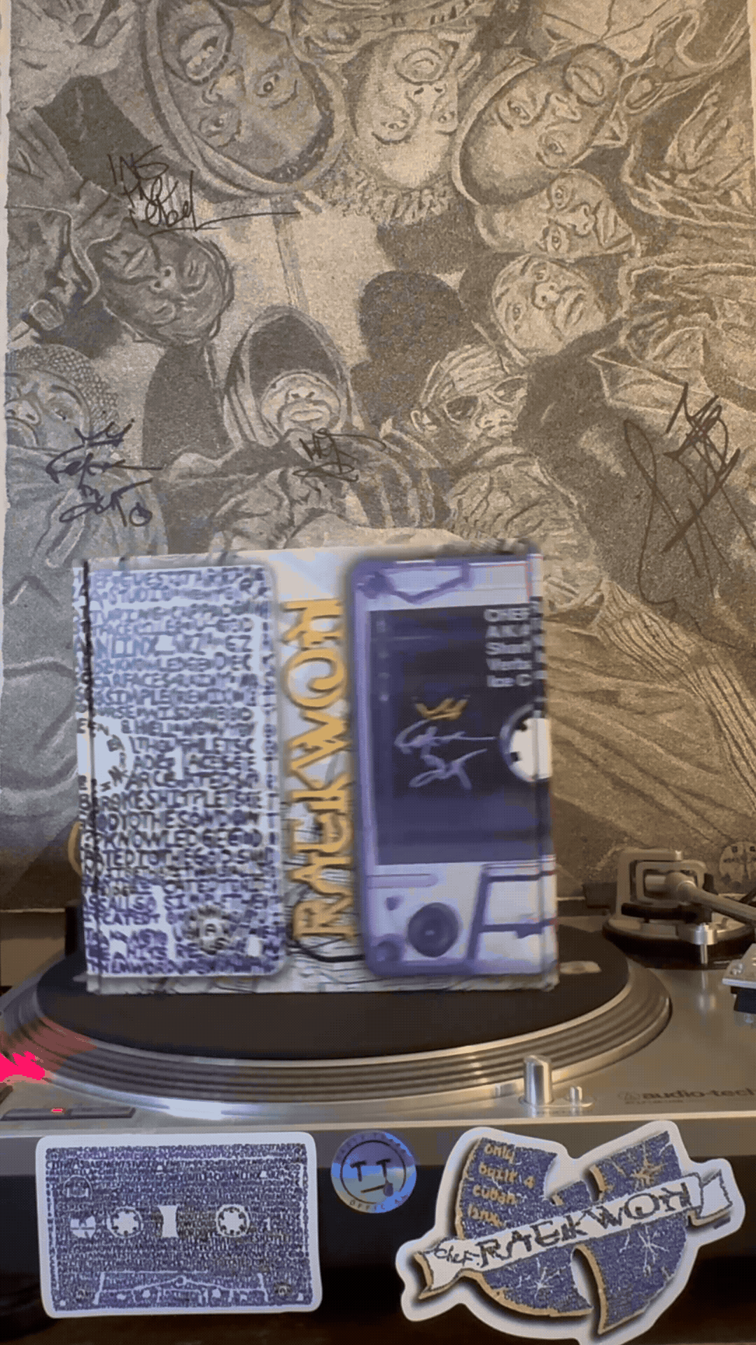 RAEKWON X TASTYTEARS PURPLE TAPE CROWN